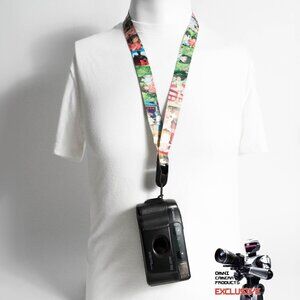 ‘SPIRITED AWAY’ Lanyard SIngle Point Camera Strap w/ Peak Design Anchor